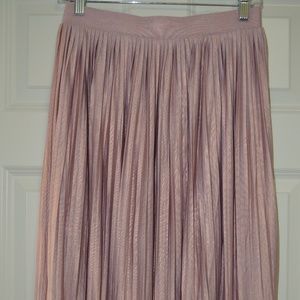 Shimmery pleated skirt NWT